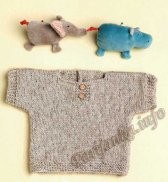 Пуловер (д) 28*130 Phildar №5010